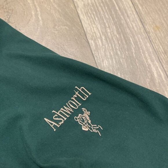 Ashworth‎ Golf Water Repellent Wind Resistant V-Neck Shirt Pullover Jacket - Picture 6 of 9